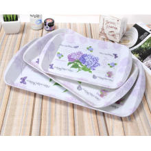 (BC-TM1027) Hot-Sell High quality Reutilisable Melamine Serving Tray